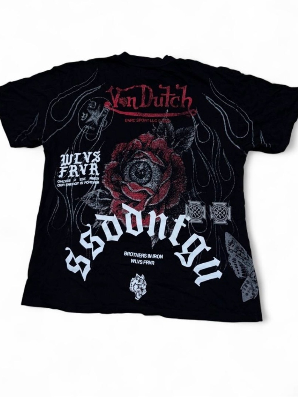 Brand New with Tags Darc Sport x Von Dutch Side by Side Shirt Size: M